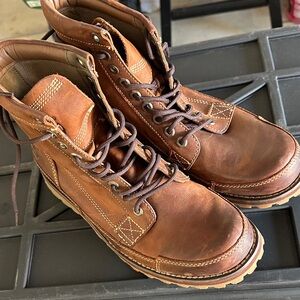 Timberland Men's Tan Leather Boots